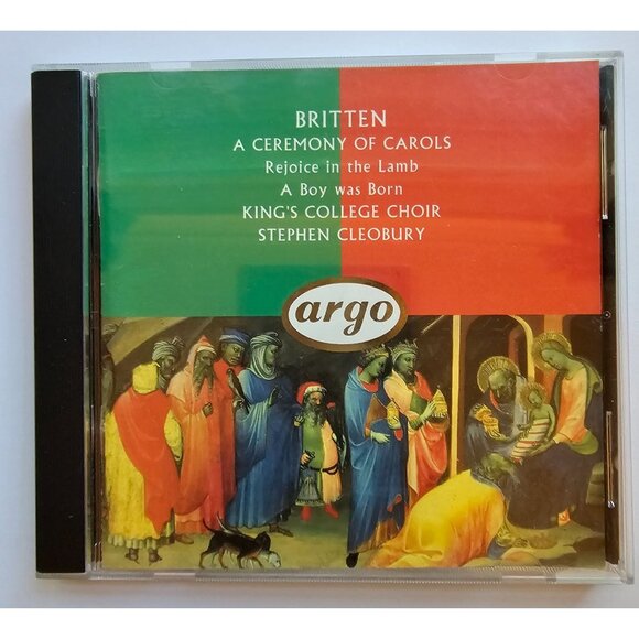 Britten: A Ceremony Of Carols Rejoice In The Lamb A Boy Was Born CD King's Colle - Picture 1 of 3